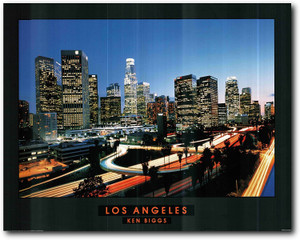 Picture Wall Decoration Los Angeles Skyline City Art Print Poster (22x28) Picture Wall Decoration Los Angeles Skyline City Art Print Poster (22x28)