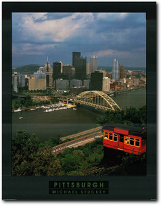 Picture Wall Decor Pittsburgh City in Pennsylvania Art Print Poster (22x28) Picture Wall Decor Pittsburgh City in Pennsylvania Art Print Poster (22x28)