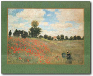 Picture Wall Decor Poppies At Argenteuil Claude Monet Art Print Poster Painting (22x28) Picture Wall Decor Poppies At Argenteuil Claude Monet Art Print Poster Painting (22x28)