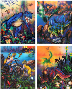 T Rex Dinosaurs Triceratops Stegosaurus Kids Room Animal Four Set 16x20 Wall Decor Art Print Poster T Rex Dinosaurs Triceratops Stegosaurus Kids Room Animal Four Set 16x20 Wall Decor Art Print Poster