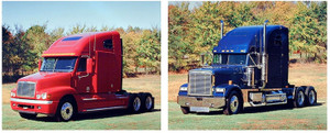 Freightliner Diesel Truck Wall Decor Classic Vintage Construction Picture Two Set Art Print Poster (16x20) Freightliner Diesel Truck Wall Decor Classic Vintage Construction Picture Two Set Art Print Poster (16x20)
