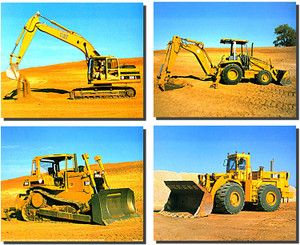 Truck Wall Decor Picture Heavy Equipment Caterpillar Bulldozer Four Set 16x20 Art Print Posters Truck Wall Decor Picture Heavy Equipment Caterpillar Bulldozer Four Set 16x20 Art Print Posters
