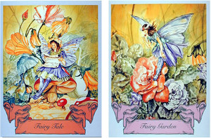 Fairy Tale Princesses Rose Garden Kids Room Picture 16x20 Two Set Wall Decor Art Print posters Fairy Tale Princesses Rose Garden Kids Room Picture 16x20 Two Set Wall Decor Art Print posters