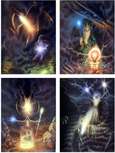 Magical Fire Dragon Wizard Fantasy Kids Room Four Set 8x10 Picture Wall Decor Art Print Posters Magical Fire Dragon Wizard Fantasy Kids Room Four Set 8x10 Picture Wall Decor Art Print Posters