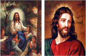 Face of Jesus Christ Catholic Holy Bible Religious and Spiritual Two Set 8x10 Picture Wall Decor Art Print Posters Face of Jesus Christ Catholic Holy Bible Religious and Spiritual Two Set 8x10 Picture Wall Decor Art Print Posters