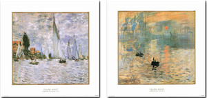 Claude Monet Impression Sunrise and the Regatta at Argenteuil Impressionist Painting Wall Decor Picture Art Print Poster (22x28) Claude Monet Impression Sunrise and the Regatta at Argenteuil Impressionist Painting Wall Decor Picture Art Print Poster (22x28)
