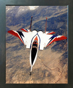 F-15 Eagle Fighter Jet Airplane Aviation Espresso Picture Art Print Framed Wall Decor (18x22) F-15 Eagle Fighter Jet Airplane Aviation Espresso Picture Art Print Framed Wall Decor (18x22)