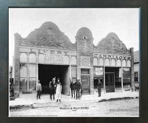 Impact Posters Gallery Orange County Waffles & Wast Livery 1889 Espresso Framed Wall Decor Art Print Picture (18x22) Impact Posters Gallery Orange County Waffles & Wast Livery 1889 Espresso Framed Wall Decor Art Print Picture (18x22)