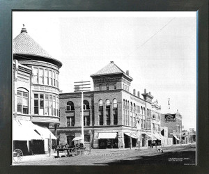 Impact Posters Gallery Riverside Main Street Riverside 1894 Espresso Framed Wall Decor Art Print Picture Impact Posters Gallery Riverside Main Street Riverside 1894 Espresso Framed Wall Decor Art Print Picture