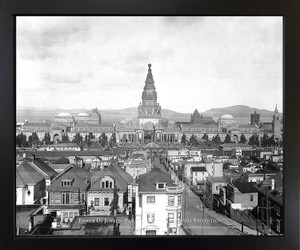 Tower of Jewels - Pan Pacific International Exposition 1915 Black Framed Wall DecorArt Print Picture (18x22) Tower of Jewels - Pan Pacific International Exposition 1915 Black Framed Wall DecorArt Print Picture (18x22)