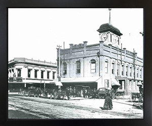 County Court House Los Angeles California Vintage Black and White City History Black Framed Wall Deco Art Print Picture (18x22) County Court House Los Angeles California Vintage Black and White City History Black Framed Wall Deco Art Print Picture (18x22)
