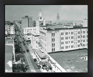 Framed Wall Picture 1925 Northeast First Avenue Vintage City Miami Florida Black Framed Art Print (18x22) Framed Wall Picture 1925 Northeast First Avenue Vintage City Miami Florida Black Framed Art Print (18x22)