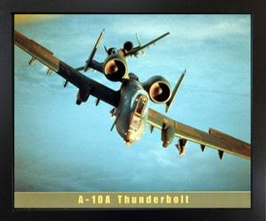 Aviation Poster A-10A Thunderbolt Airplane Black Airforce Framed Wall Decor Picture Art Print (18x22) Aviation Poster A-10A Thunderbolt Airplane Black Airforce Framed Wall Decor Picture Art Print (18x22)