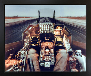 Impact Posters Gallery F-16 Cockpit Flight Deck Military Aviation Black Framed Wall Decoration Picture Art Print (18x22) Impact Posters Gallery F-16 Cockpit Flight Deck Military Aviation Black Framed Wall Decoration Picture Art Print (18x22)