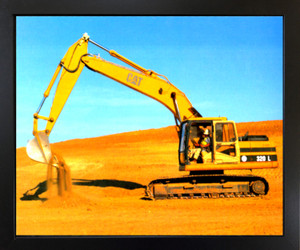 Framed Wall Decoration Caterpillar 988B Wheel Loader Dozer Truck Black Framed Art Print Picture (18x22) Framed Wall Decoration Caterpillar 988B Wheel Loader Dozer Truck Black Framed Art Print Picture (18x22)