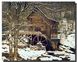 Glade Creek Mill Picture Glade Creek Mill Picture