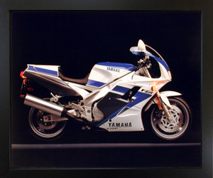 Yamaha FZR Exup Sportbike Motorcycle Black Framed Wall Decor Picture Art Print (18x22) Yamaha FZR Exup Sportbike Motorcycle Black Framed Wall Decor Picture Art Print (18x22)