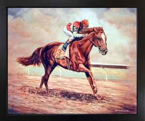 Western Cowboy Rodeo Horse Racing Old West Black Framed Picture Art Print(18x22) Western Cowboy Rodeo Horse Racing Old West Black Framed Picture Art Print(18x22)
