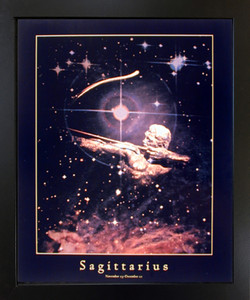 Astrology Sagittarius Nov 23 - Dec 22 Zodiac Black Framed Picture Art Print (18x22) Astrology Sagittarius Nov 23 - Dec 22 Zodiac Black Framed Picture Art Print (18x22)