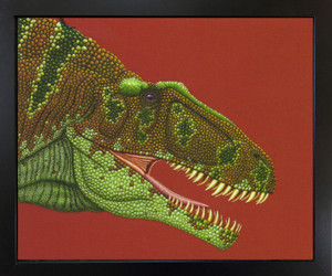 Dinosaur Fine Art Black Framed Wall Decor Art Print Picture (18x22) Dinosaur Fine Art Black Framed Wall Decor Art Print Picture (18x22)