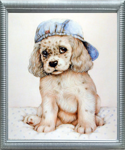 Impact Posters Gallery Cute Dalmatian Puppy Dog Police Hat Animal Silver Framed Art Print Framed Wall Decoration Picture (20x24) Impact Posters Gallery Cute Dalmatian Puppy Dog Police Hat Animal Silver Framed Art Print Framed Wall Decoration Picture (20x24)