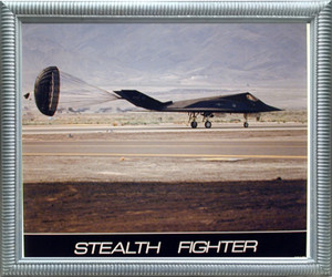 Aviation Framed Poster - Military F-117 Nighthawk Stealth Fighter Jet Aircraft Silver Wall Decor Art Print Picture (20x24) Aviation Framed Poster - Military F-117 Nighthawk Stealth Fighter Jet Aircraft Silver Wall Decor Art Print Picture (20x24)