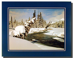 Snowy Mountain Poster