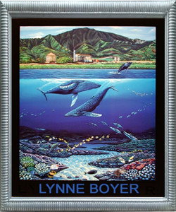 Impact Posters Gallery Tropical Underwater Whale & Dolphins Sea Ocean Animal Wall Decor Coral Silver Framed Art Print Picture (18x22) Impact Posters Gallery Tropical Underwater Whale & Dolphins Sea Ocean Animal Wall Decor Coral Silver Framed Art Print Picture (18x22)