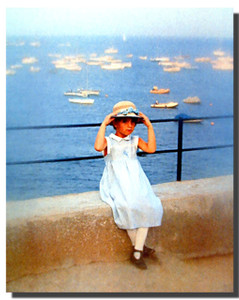 Girl with Hat Posters- Girl Fixing Her Hat