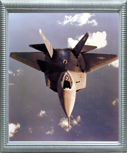 Aviation Framed Poster - Military YF-22 Fighter Jet Aircraft Silver Wall Decor Art Print Picture (20x24) Aviation Framed Poster - Military YF-22 Fighter Jet Aircraft Silver Wall Decor Art Print Picture (20x24)