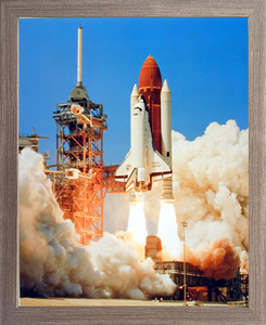 Impact Posters Gallery NASA Space Shuttle Blastoff Challenger