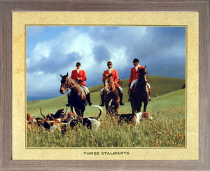 Stalwarts Dog Hunting Wild Animal Wall Decor Barnwood Framed Picture Art Print (19x23) Stalwarts Dog Hunting Wild Animal Wall Decor Barnwood Framed Picture Art Print (19x23)