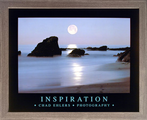 Framed Wall Decoration Ocean Full Moon Laguna Beach Inspirational Scenery Landscape Barnwood Framed Art Print Picture (19x23) Framed Wall Decoration Ocean Full Moon Laguna Beach Inspirational Scenery Landscape Barnwood Framed Art Print Picture (19x23)