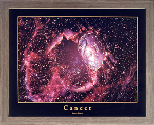 Astrology Cancer Jun 23 to Jul 23 Zodiac Picture Barnwood Framed Wall Decor Art Print Poster (19x23) Astrology Cancer Jun 23 to Jul 23 Zodiac Picture Barnwood Framed Wall Decor Art Print Poster (19x23)
