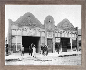 Orange County Waffles & Wast Livery 1889 Barnwood Framed Wall Decor Art Print Picture (19x23) Orange County Waffles & Wast Livery 1889 Barnwood Framed Wall Decor Art Print Picture (19x23)