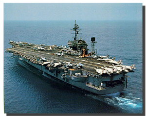 Aircraft Carrier USS Constellation Poster