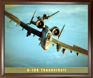 Impact Posters Gallery Military Picture Framed Wall Decor Aviation Poster A-10A Thunderbolt US Airforce Airplane Mahogany Art Print (18x22) Impact Posters Gallery Military Picture Framed Wall Decor Aviation Poster A-10A Thunderbolt US Airforce Airplane Mahogany Art Print (18x22)