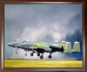 Aviation Framed Poster - Military A-10 Thunderbolt II Jet Airplane Wall Decor Mahogany Picture Art Print (20x24) Aviation Framed Poster - Military A-10 Thunderbolt II Jet Airplane Wall Decor Mahogany Picture Art Print (20x24)
