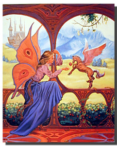 Pegasus Fantasy Poster