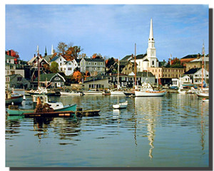 Camden Harbor Print Camden Harbor Print