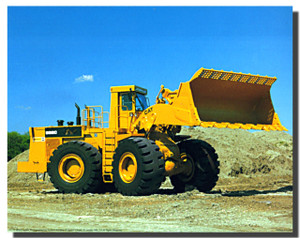 Caterpillar 992C Front Wheel Loader Poster
