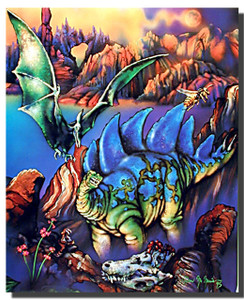 Stegosaurus Poster- Fantasy