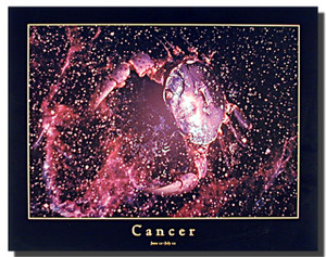 Cancer Sign Poster