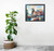 Rustic Country Cottage Scenic Landscape Wall Decor Espresso Framed Picture Art Print (20x24)
