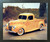 1940 Ford Pickup Truck Vintage Wall Decor Espresso Framed Art Print Picture (20x24)