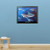 Dolphin Sea Spirit Underwater Animal Home Decor Wall Espresso Framed Picture Art Print (20x24)