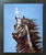 Sue Dawe Scenting the Wind Unicorn Horse Wall Decor Espresso Framed Picture Art Print (20x24)