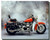 Red Harley Davidson Motorcycle Posters