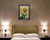 Sunflower Flower Floral Wall Decor Black Framed Art Print Poster (19x23)