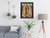 Virgin Mary Our Lady Of Guadalupe Mexican la virgen de  Black Framed Art Print Poster (19x23)